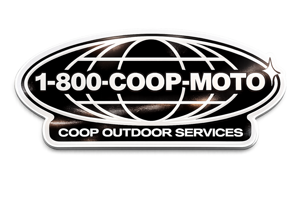 Coop Outdoor Services sticker kit ( 4 Stickers )