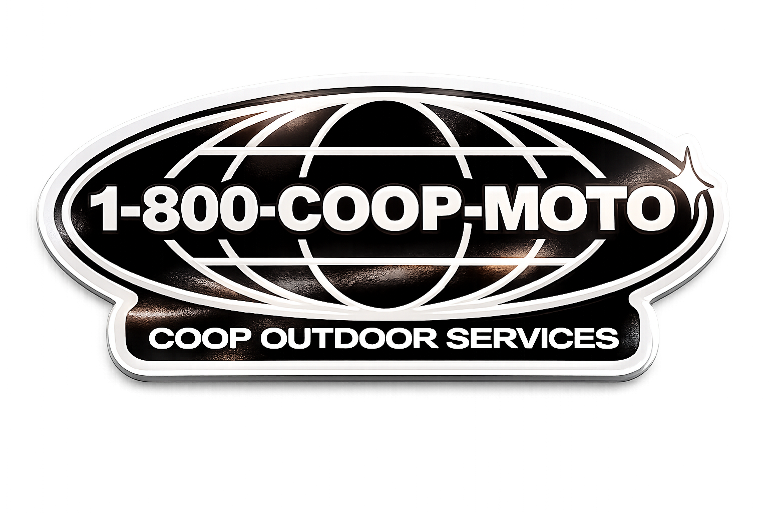 Coop Outdoor Services sticker kit ( 4 Stickers )