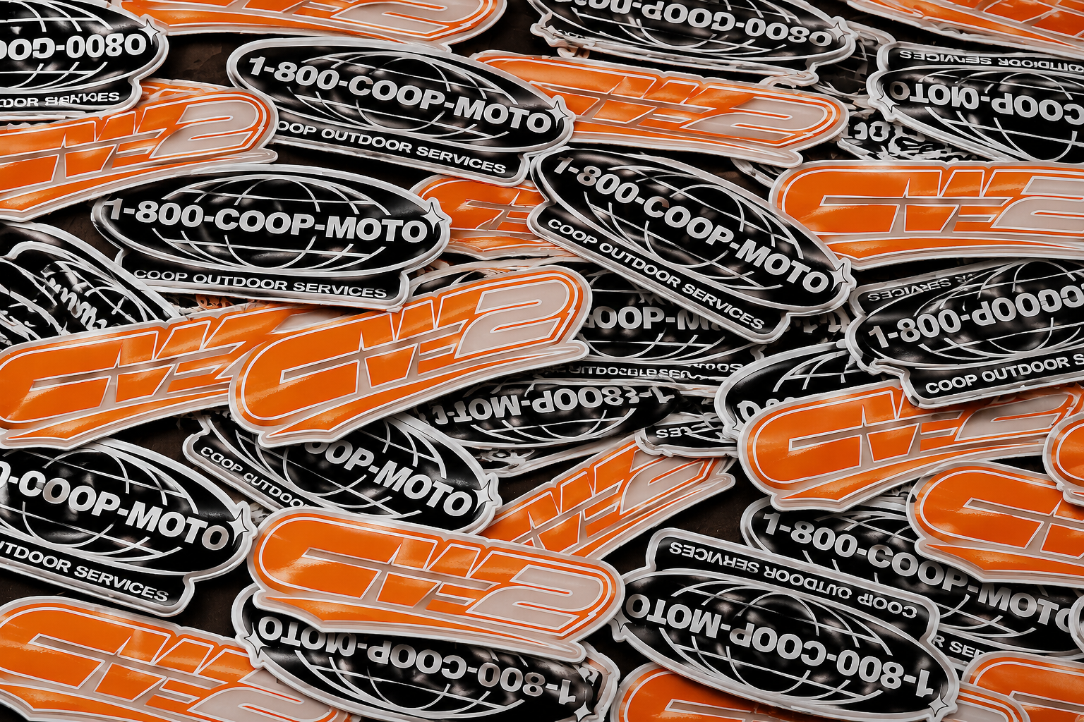 Coop Outdoor Services sticker kit ( 4 Stickers )