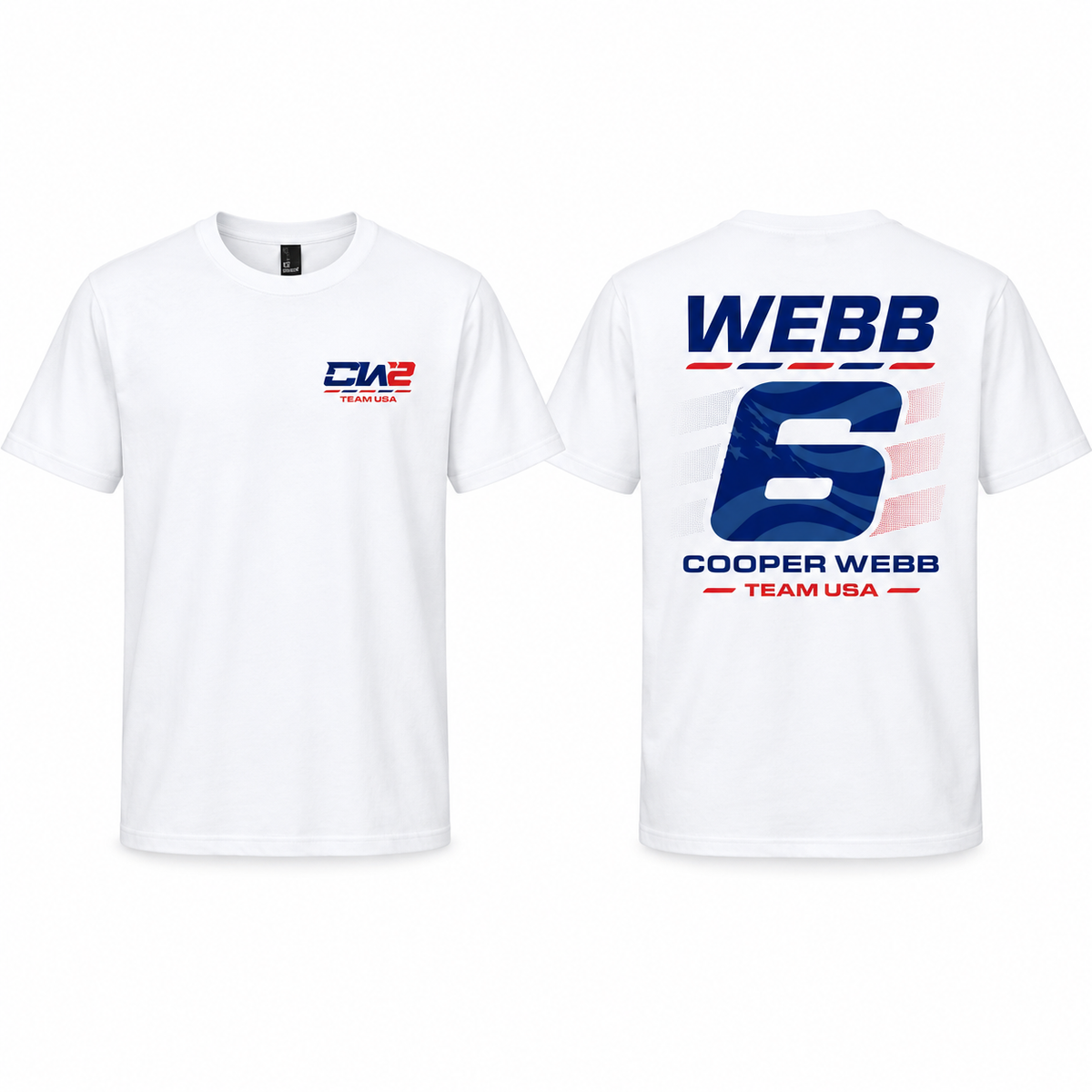 TEAM USA MXON #6 COOP EDITION TEE