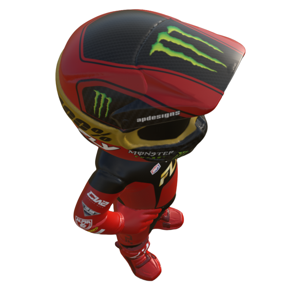 HAND SIGNED: Limited-Edition Cooper Webb Collectible Action Figure